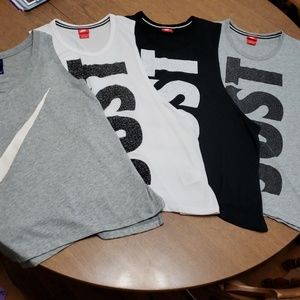 Lot of 4 Nike tank tops